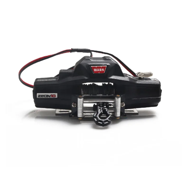 

1/10 Metal Remote Control Winch for Axial SCX10, SCX10 II, TRX-4, Traxxas 1/10 RC Rock Trackers and Off-Road Trucks