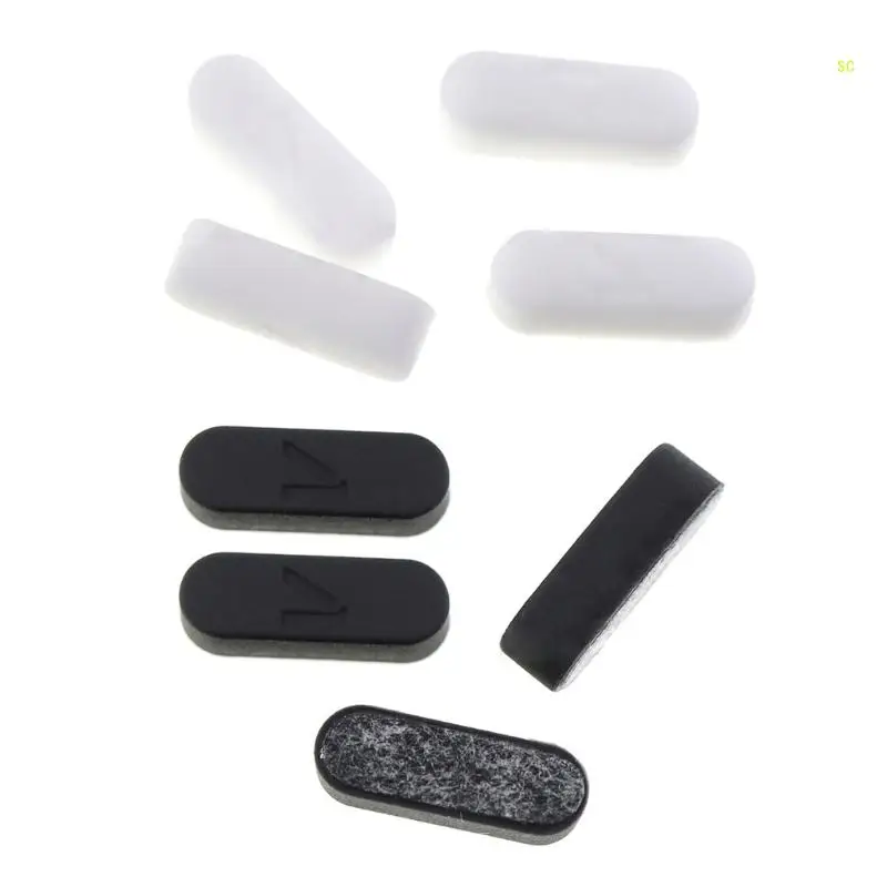 4 Pieces/pack Rubber Feet Shock-proof Foot Cover Mat for XB 360 X Consoles Replacement Repair Dropshipping