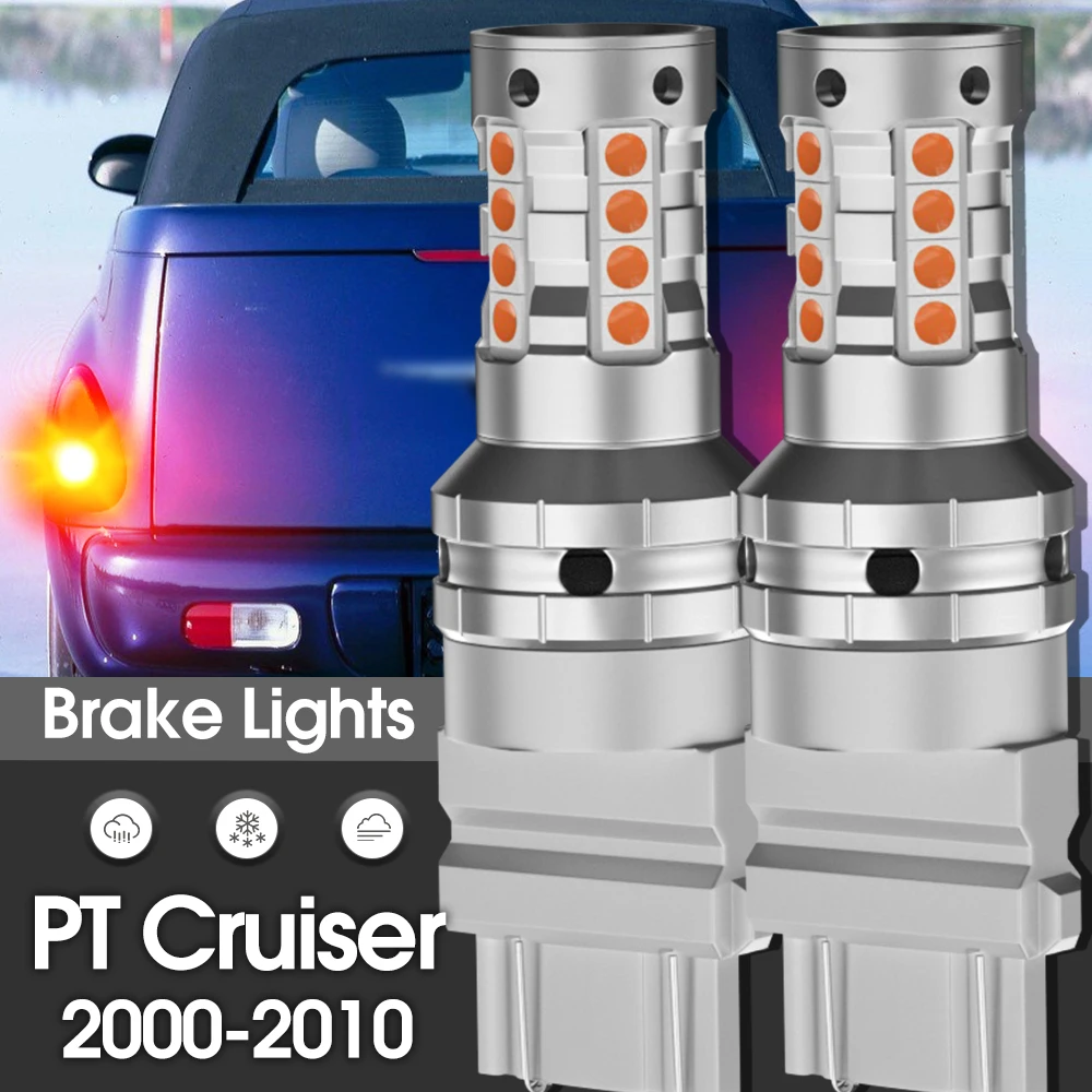 

Canbus LED Brake Light Lamp 2pcs Accessories For Chrysler PT Cruiser 2000-2010 2001 2002 2003 2004 2005 2006 2007 2008 2009