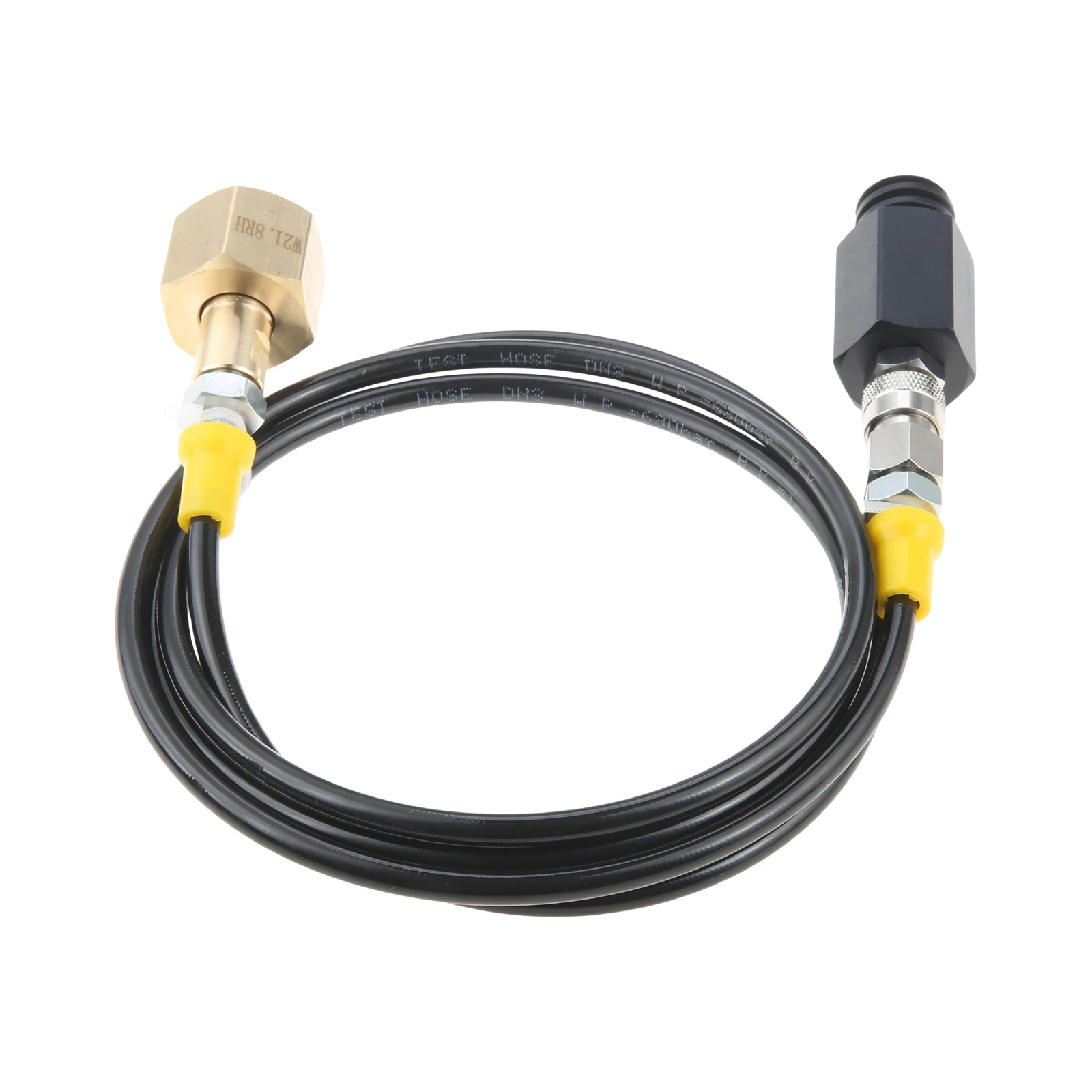 High Pressure Hose Soda Hose Cylinder Refill Adapter Hose for W21.8-14 DIN477 CO2 Tanks and Most Soda Machines CO2 Tank Adapter
