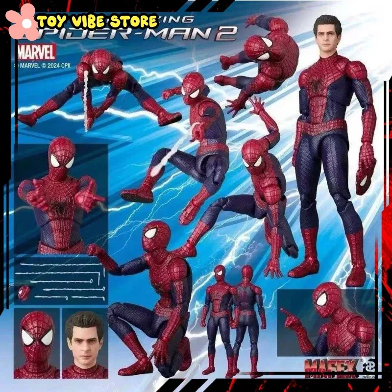 

In Stock Ko Mafex 248 Marvel Comics Film Extraordinary Spider-Man 2 Garfield Andrew Hands-On Model Decorative Gifts