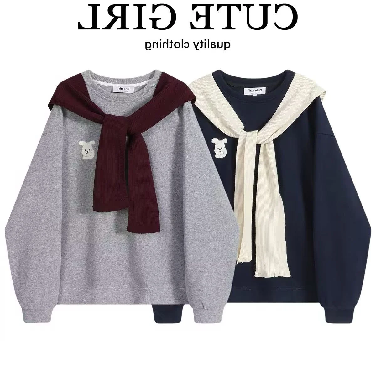 

Женский свитер больших размеров с круглым вырезом и открытыми плечами, свободный повседневный топ в корейском стиле, модная одежда больших размеров для весны, осени и зимы