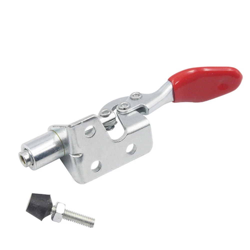 

A56XQ 8Pcs GH301A 45Kg Toggle Clamp Quick Release Pull Action Vertical/Horizontal Type Clamps U-Shaped Bar for Woodworking
