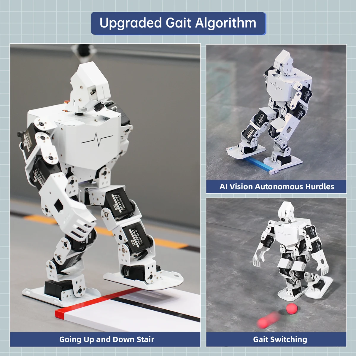 NEW Hiwonder TonyPi Pro AI Vision Voice Interaction Humanoid Raspberry Pi 5 Robot with AI Large Model Chatgpt Education Robotic