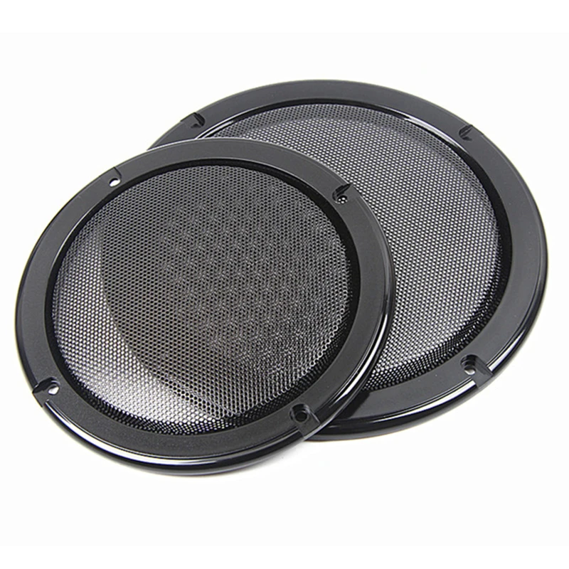 Alto-falante, capa de malha de alto-falante, anel decorativo, 4 polegadas, 5 polegadas, 6,5 polegadas, 8 polegadas, 10 polegadas capa de alto-falante, acessórios de máscara de áudio
