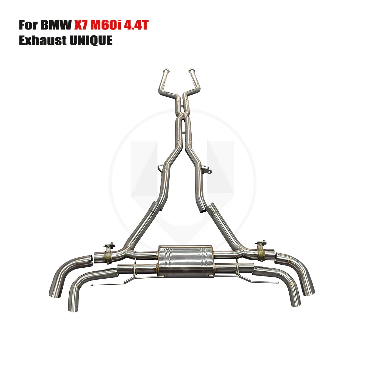 

UNIQU Catback Exhaust Muffler forBMW X7 G07 M60i 4.4T 2024 Tuning Stainless Steel High Performance Escape Catback Exhaust System