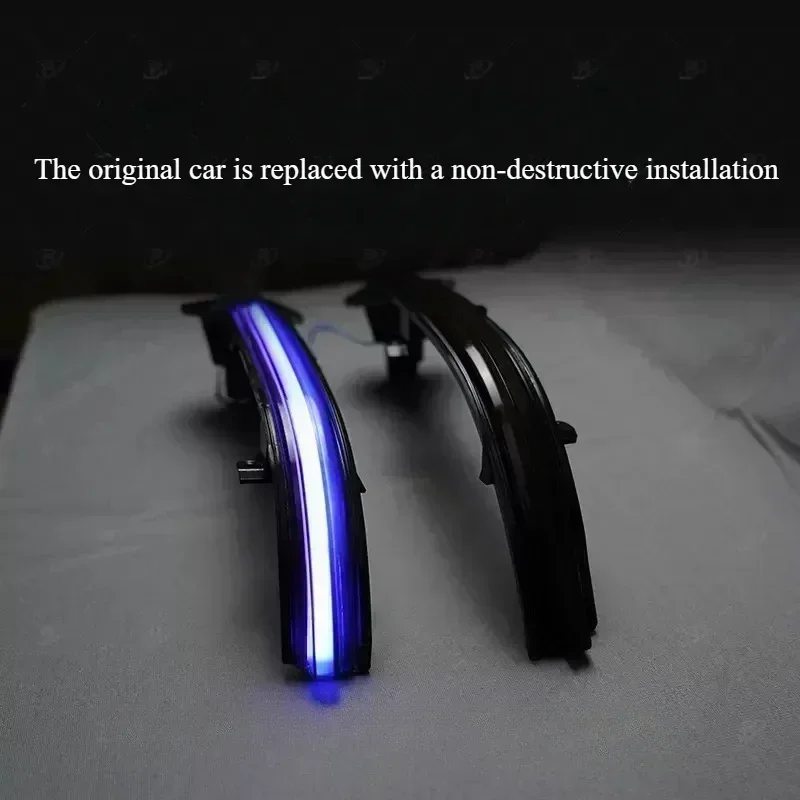 

Зеркало заднего вида, плавный указатель поворота с сенсорным синим модификацией для BMW 5 серии (2018+)