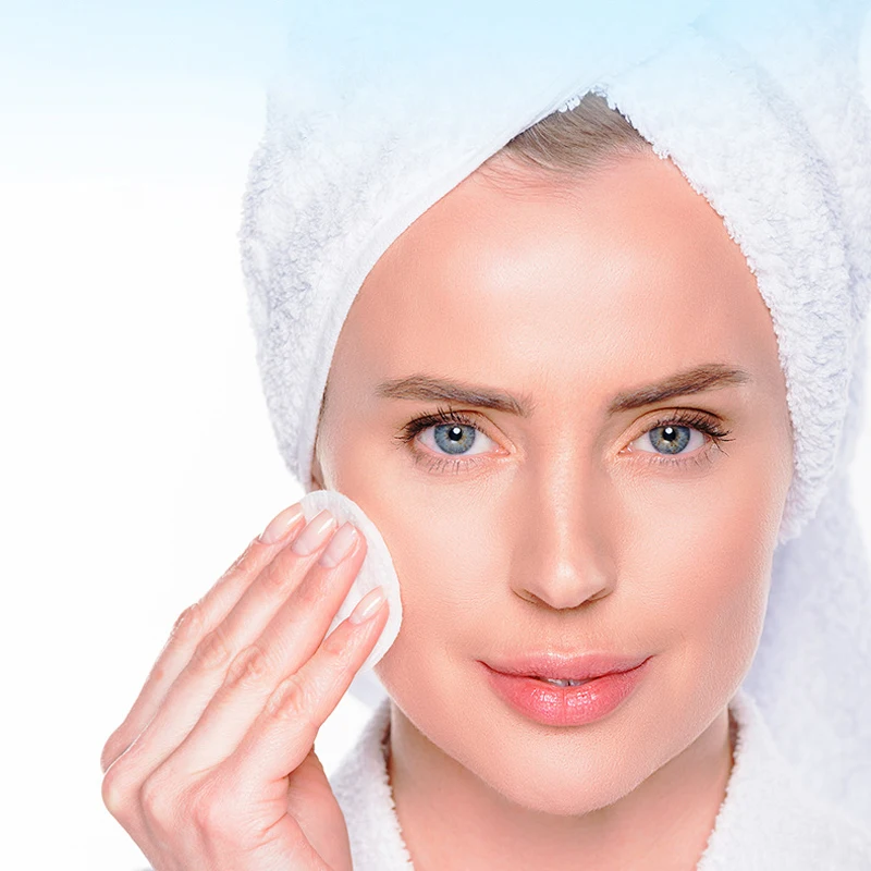 100/400 szt. miękkich i oddychających okrągłych wacików kosmetycznych do codziennego oczyszczania twarzy, usuwania makijażu i lakieru do paznokci, narzędzia do makijażu