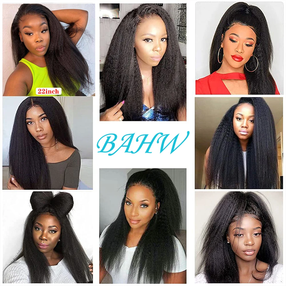 12A Vietnamese Kinky Straight Bundles With 4x4 Lace Closure 100% Virgin Human Hair Bundles With 13x4 Lace Frontal Natural Color