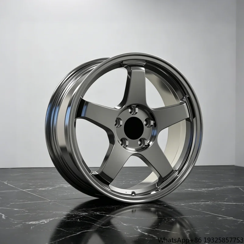 Five Spoke Forged Wheels Aluminum Cnc 5x112 5x114.3 Wheel 17-24 Inch Forged Wheels Car Rims for   RR