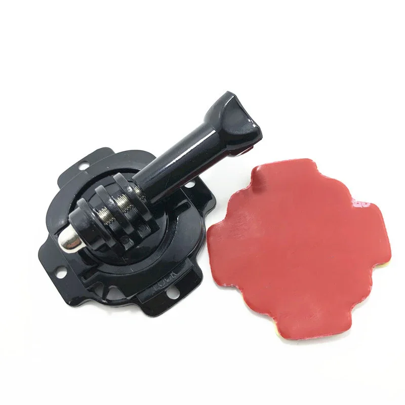 Curved Surface Helmet Mount Base Holder For Gopro Hero 13 12 11 10 9 8 7 AKASO Insta360 SJCAM DJI Osmo Action Camera Accessories