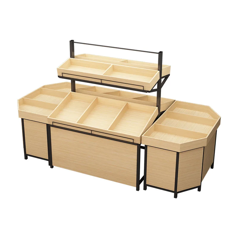 

Simple new fruit shelf display supermarket vegetable shelf fruit and vegetable shelf Baiguoyuan multi-storey fruit store s