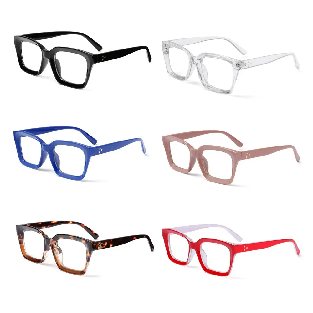 Men Women Square High-definition Large Frame Presbyopia Eyeglasses Oversized Reading Glasses