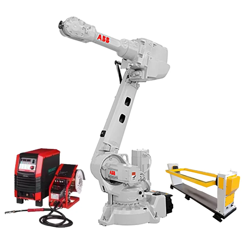 New ABB IRB 2600 6-Axis Industrial Spot Welding Robot For Steel Sheet Fabrication OTC MIG/MAG Welder 272kg 1-Year Warranty High