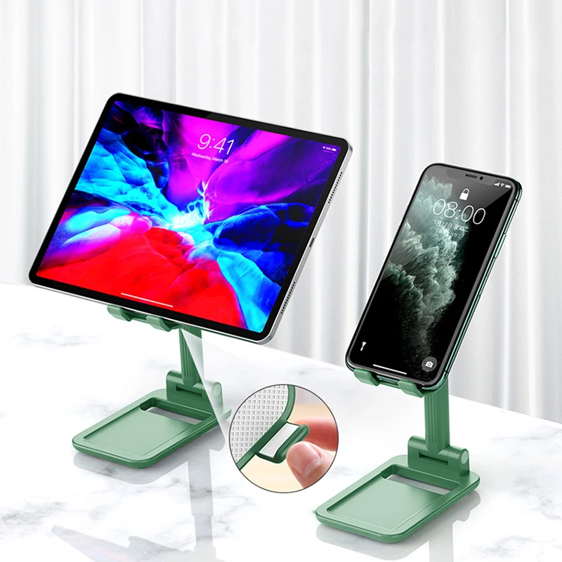 Mobile Phone Stand Desktop Lazy Bedside Universal Support Stand for Cell Phone Foldable and Hoisting Multi-Function Telescopic