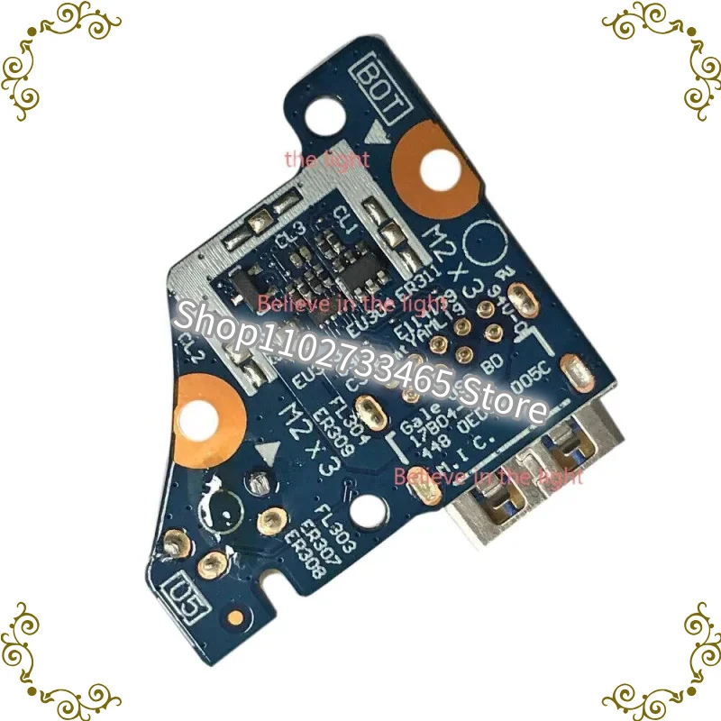 For HP Envy 15M-CP Series USB Power Button Board L26846-001 448.0EE02.0011 topo Disassemble the machine