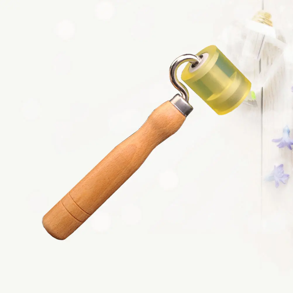 심플한 롤러 휠, 내구성 있고 편안한 벽지 적용용 수작업 DIY 도구, 부직포 두꺼운 천 포일 부착용