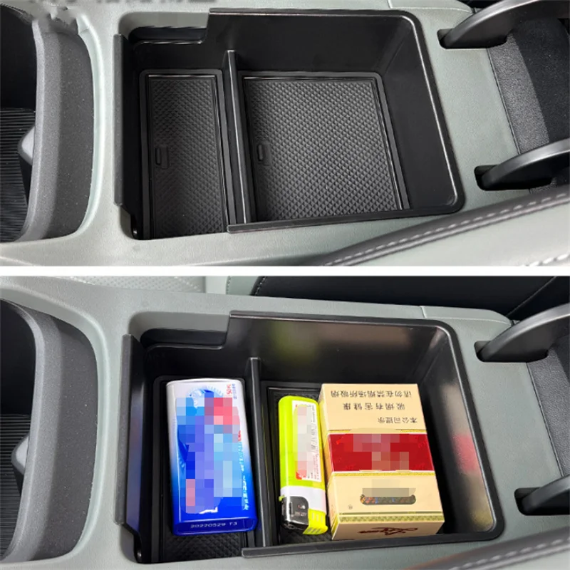 

LHD Interior Accessories For Changan Lamore 2023 2024 Central Storage Box Pallet Armrest Container Box Cover Door Armrest