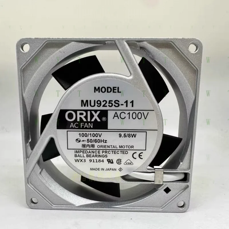 

H 1 шт. ORIX вентилятор MU925S-11 AC 100 В 9,5/8 Вт 90*25 мм охлаждающий вентилятор с алюминиевой рамой