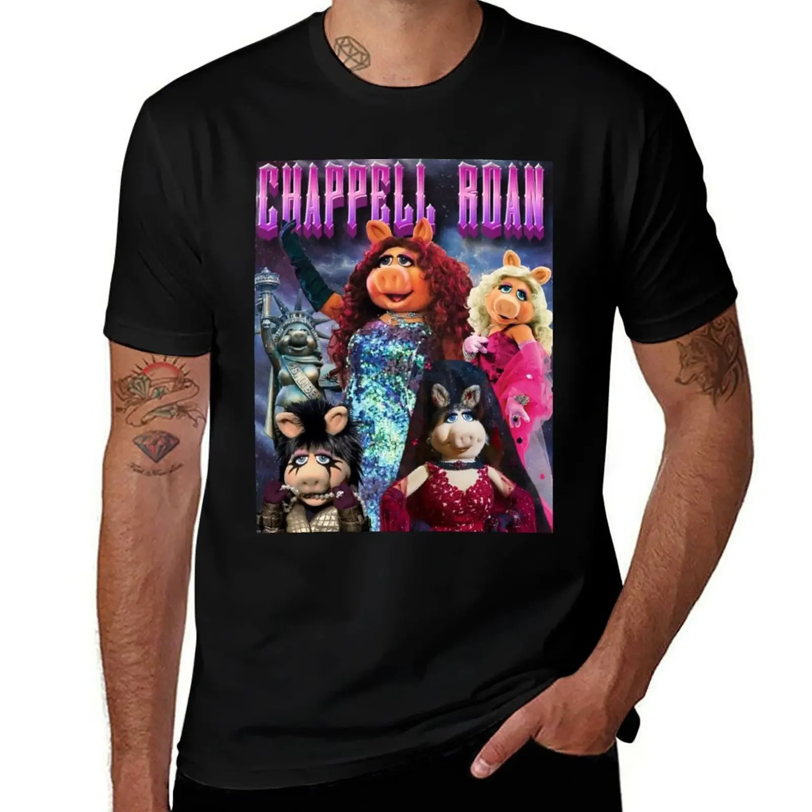 Chappell Piggy knockoff tee T-Shirt plain custom shirt quick-drying mens cotton t shirts