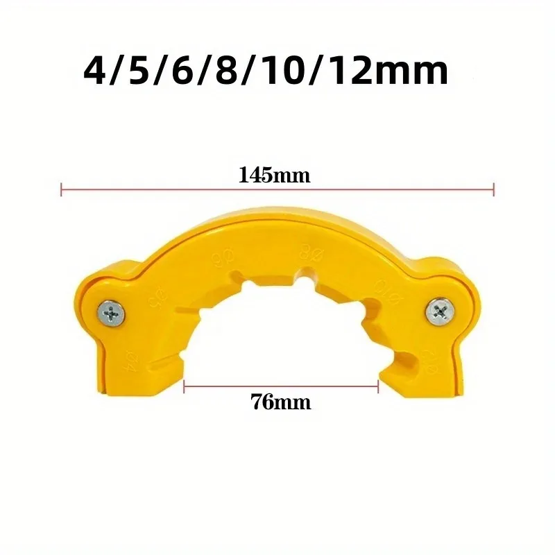 4-12mm Multipurpose Drill Bit Grinding Sharpener Polishing Grinding Tool Powered Tool Parts Applicable Angle Grinder