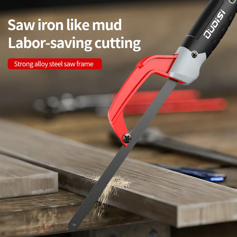 Heavy Duty Mini Hacksaws Aluminum Frame Compact Hack Metal Cutter 1 ...