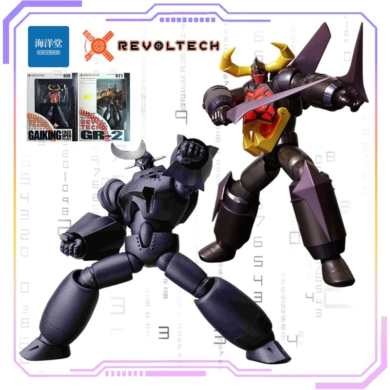 KAIYODO Original REVOLTECH Series No.021 GR-2/No.039 Kaiwang Super Rare Nostalgia Mech Warrior Appearance Toy Model Gift