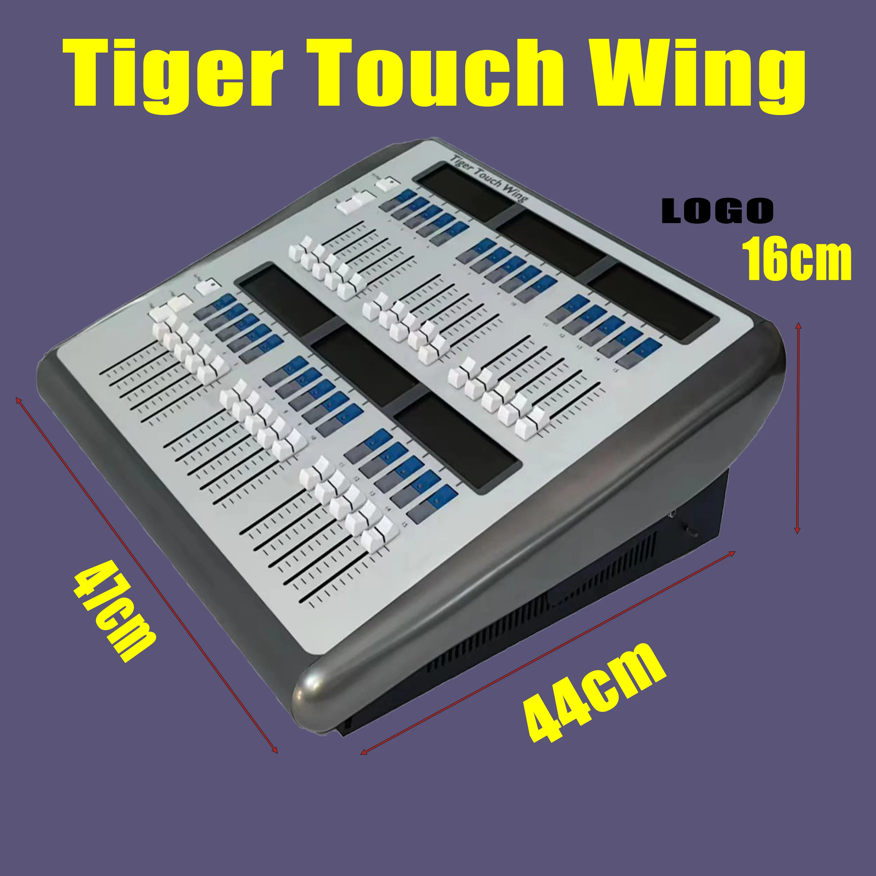 

Tiger Touch Wing The Tiger Touch Fader wing is compatible with the Tiger Touch II, Arena and Sapphire Touch