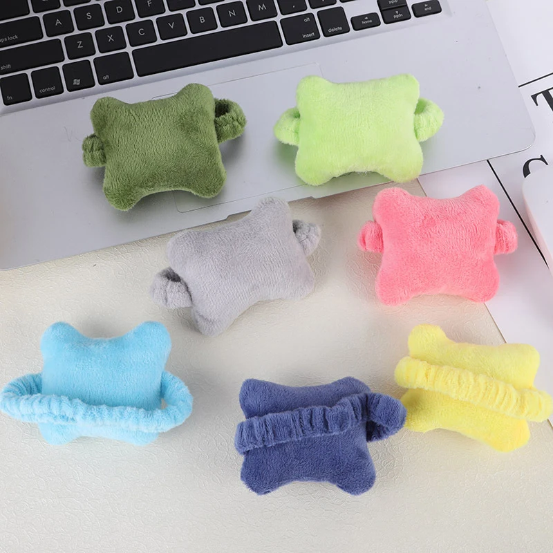 Mouse Pad Wrist Rest Guard Competer Pad Soft Freely Moveable Wrists Protector Simple Solid Color Office Worker Supply