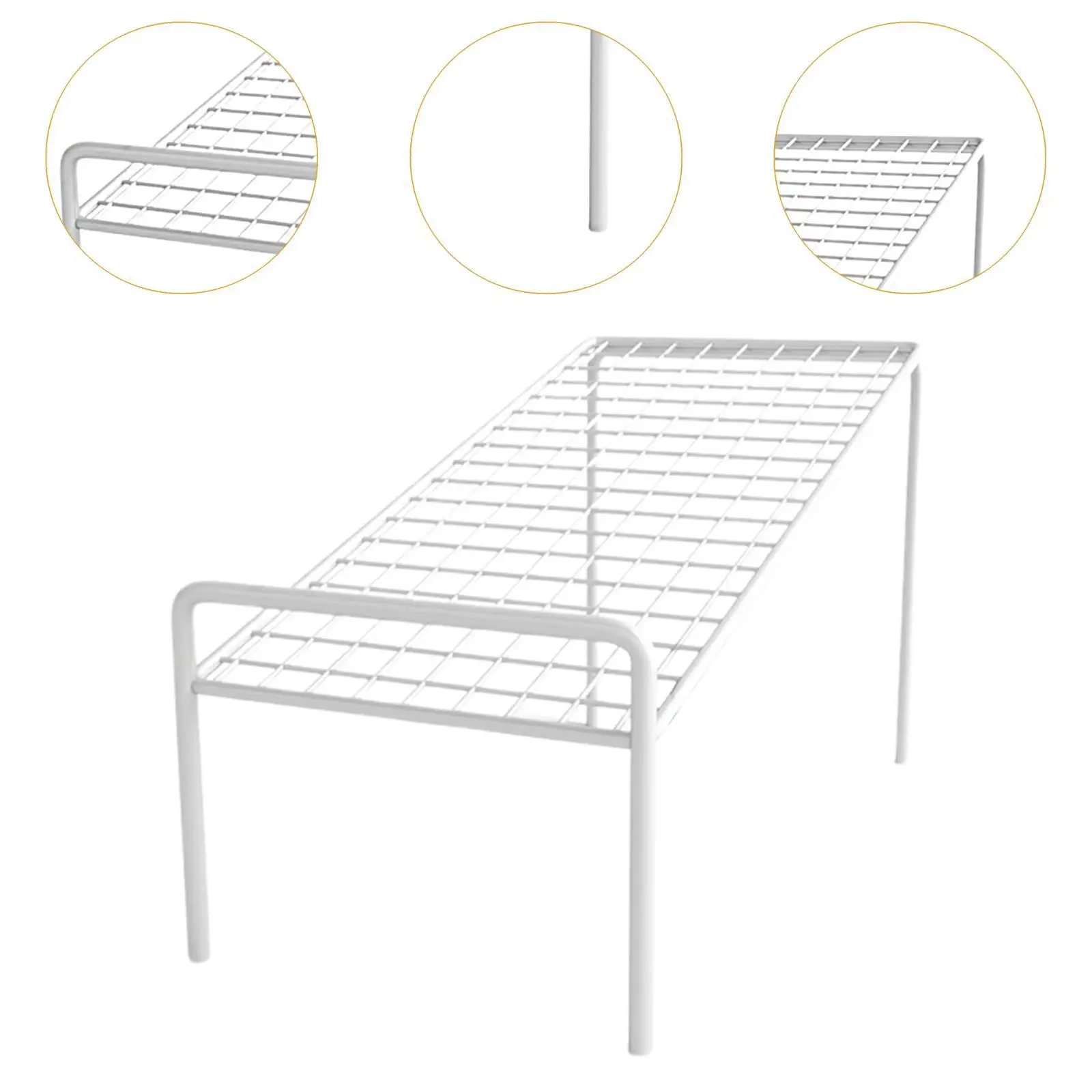 Shoe Slots Organizer Decor Modern Stand Portable Multifunctional Holder Shelf