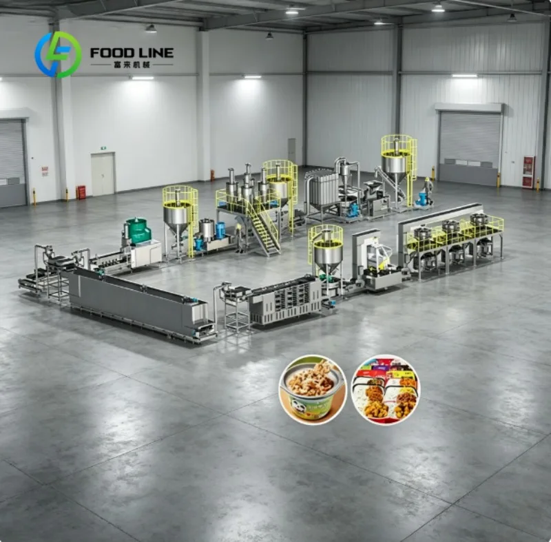 Industrial Fortified Rice Production Line Automatic Rice Processing Equipment for Large Scale Manufacturing