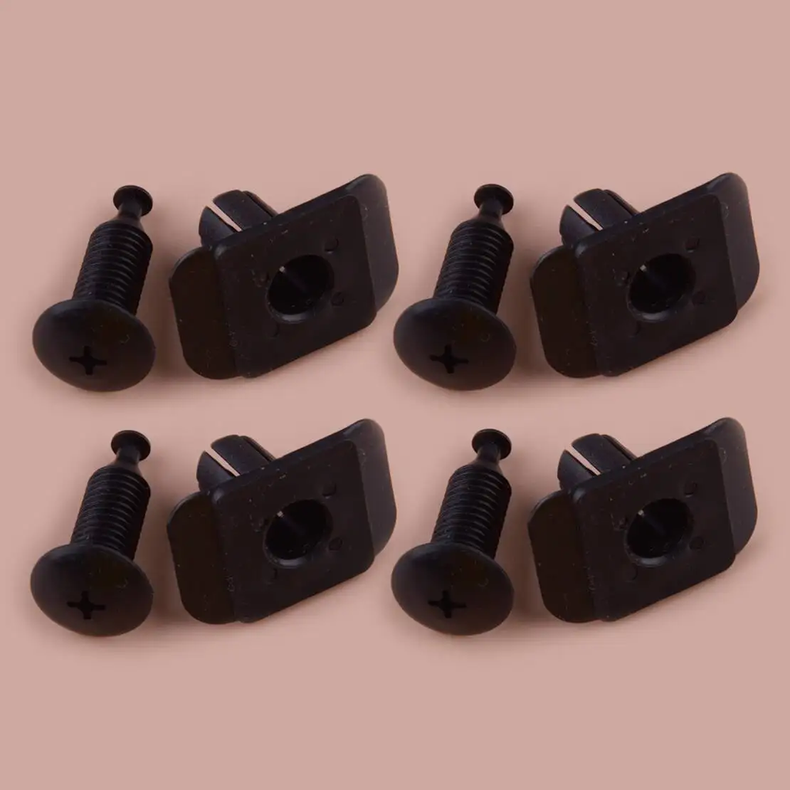 BF8250233 10 Sets Front Bumper Cover Retainers Fasteners Clips 01553-01393 Fit for Mazda Oem 626 RX7 RX8 MX6 Nissan F82-50-233