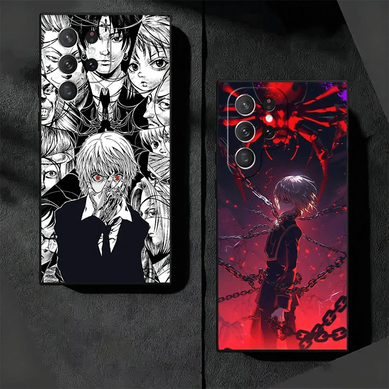 Hunter X-Hunters Kurapika Soft Phone Case for Samsung Galaxy S26 S25 Edge S24 Ultra S23 Plus S22 S21 FE S20 Black Cover Back She - view 2