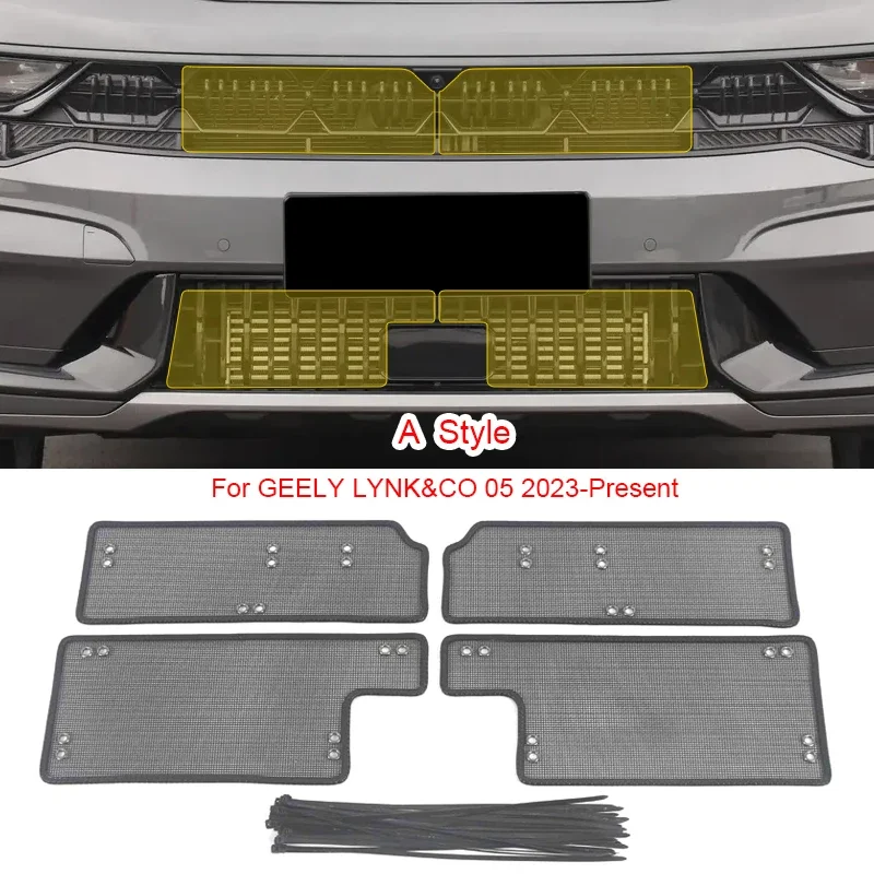 Car Insect-proof Air Inlet Protect Cover Airin Insert Net External Auto Accessories For GEELY LYNK&CO 01 02 Z20 03 05 07 08 09