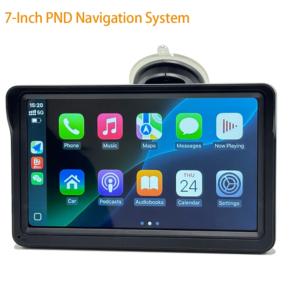 

7inch Car Display Radio Multimedia Video Player Wireless Carplay And Wireless Android Auto Portable Universal Touch Screen