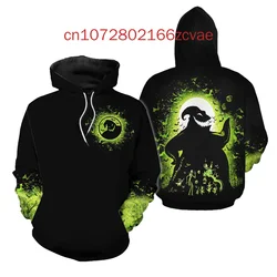 Nieuwe Oogie Boogie Hoodie Nachtmerrie Voor Kerst Jack Skellington Heren En Dames Casual Mode Hoodies