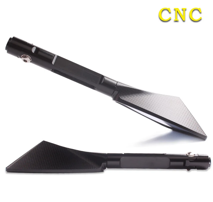 

Fashion model Motorcycle Triangl CNC Rear Side Mirrors Aluminum CNC Stem Plastic Head Universal fitment for all Bikes