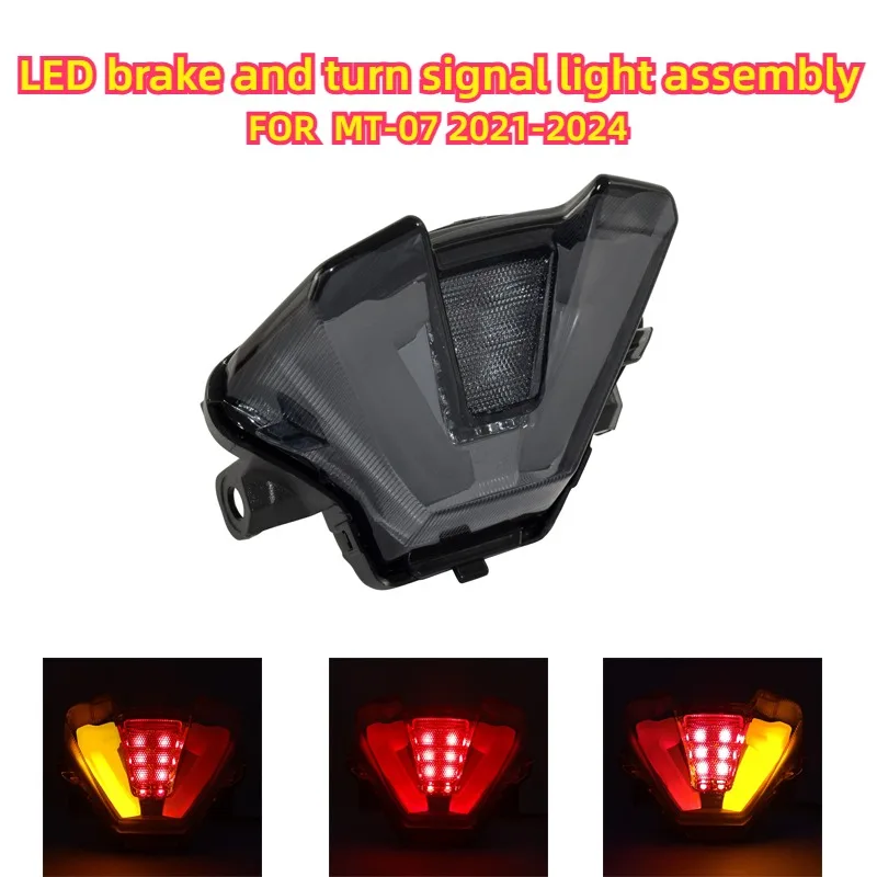 

FOR MT-07 21-24 LED Tail Light Brake Turn Signal Light Assembly Motorcycle Rear Lamp