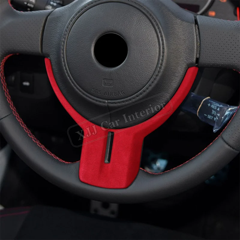 مجموعات الداخلية غطاء الكسوة ملصق لتويوتا GT 86 سوبارو BRZ 2013 2014 2015 2016 2020 مصنوعة من الكانتارا اكسسوارات السيارات المعدلة