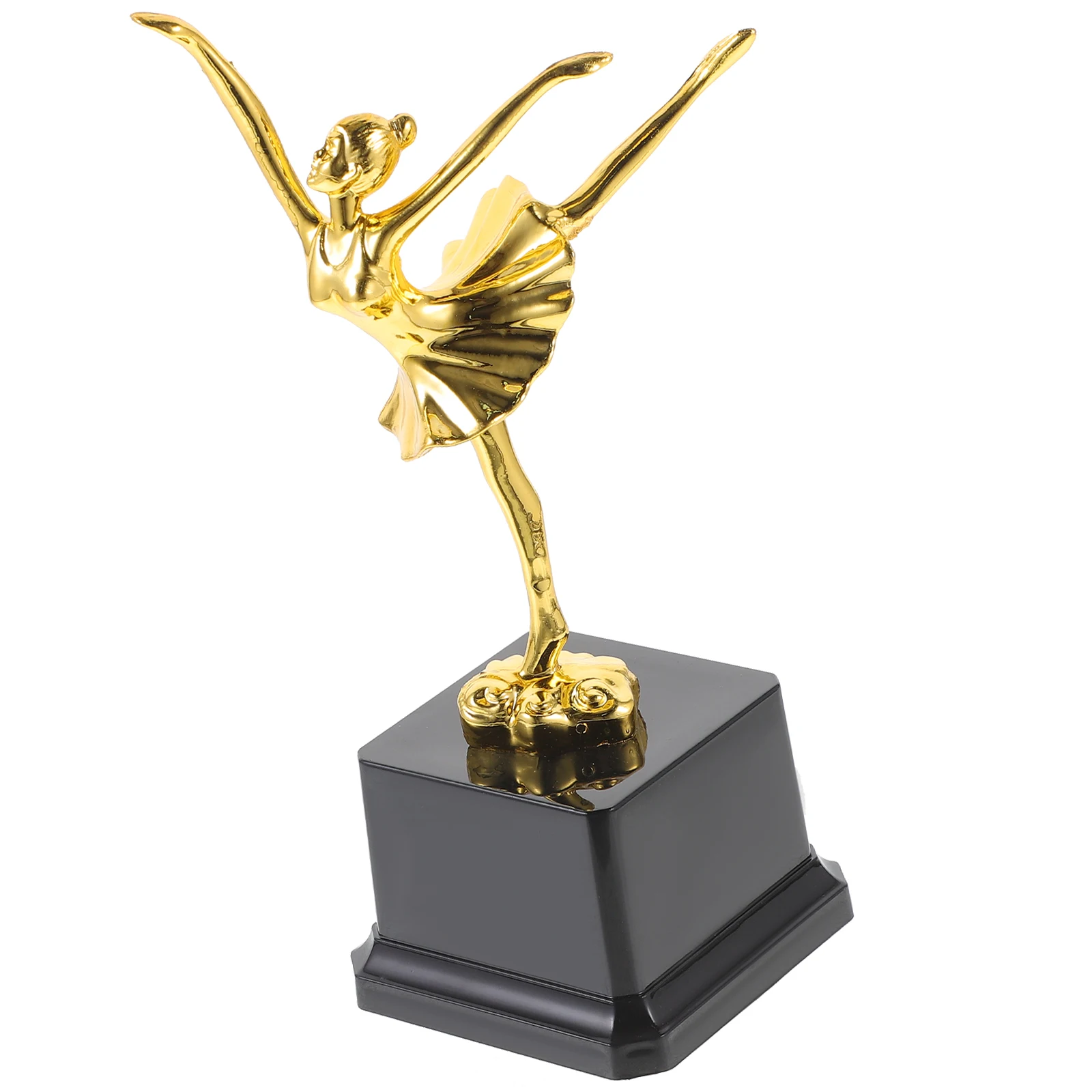 

1pc Dance Trophy for Competition Ballet Award Plastic Decorative School Event Party Ceremony Teens Gift Trophies Awards