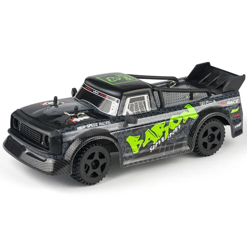 Alta Freqüência Controle Remoto Pickup Truck, Rear-Drive Tensão, Competição de Carregamento, RC Drift Car, Brinquedo das crianças, Full-Scale, 2.4ghz