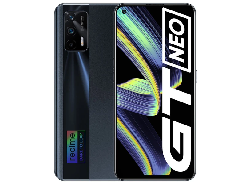 

New Global Rom Original Realme GT Neo 5G 6.43''120Hz Super AMOLED Dimensity 1200 65W Dart Charge 64MP NFC Mobile Phone