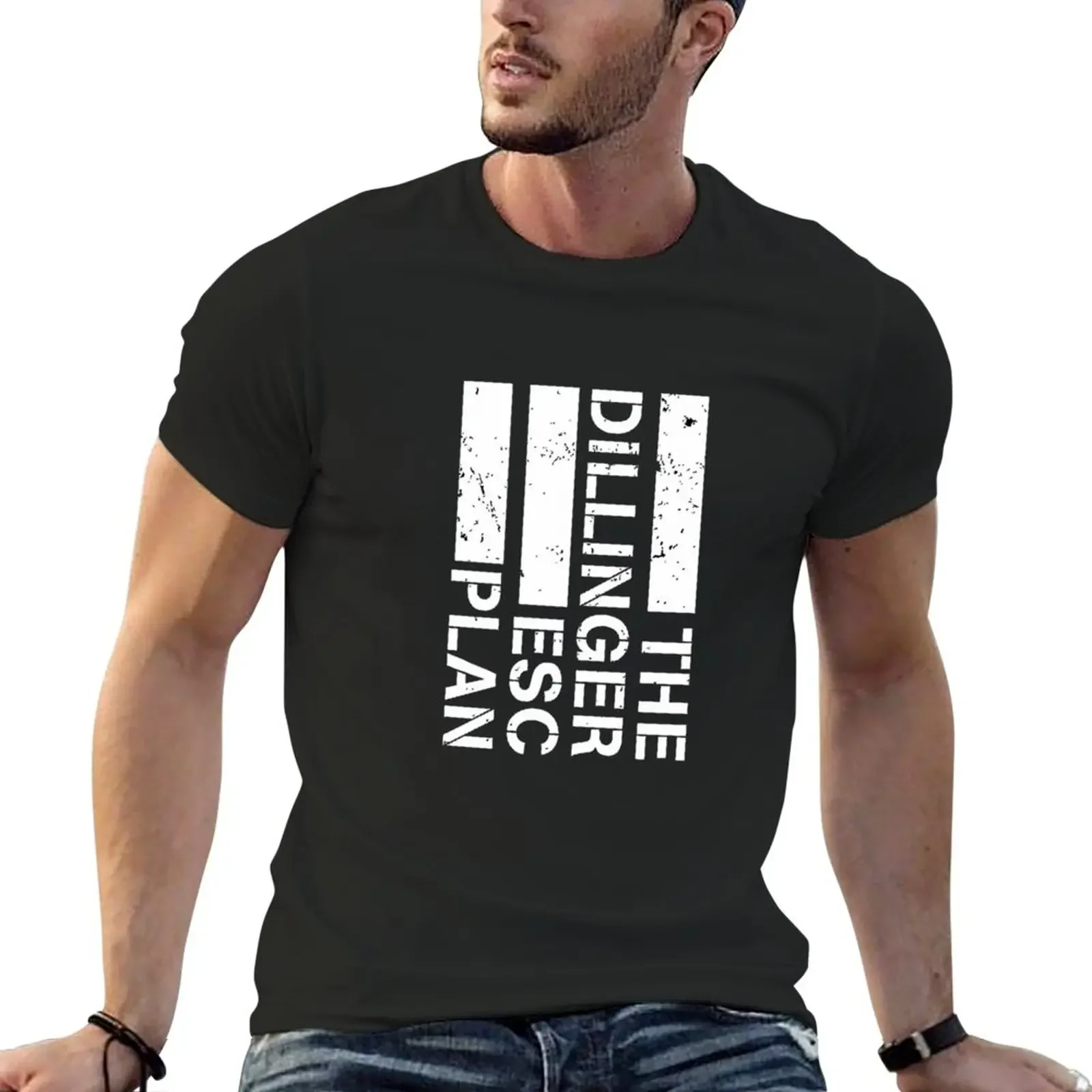 best seller dillinger escape plan T-Shirt summer tops oversized t shirt men