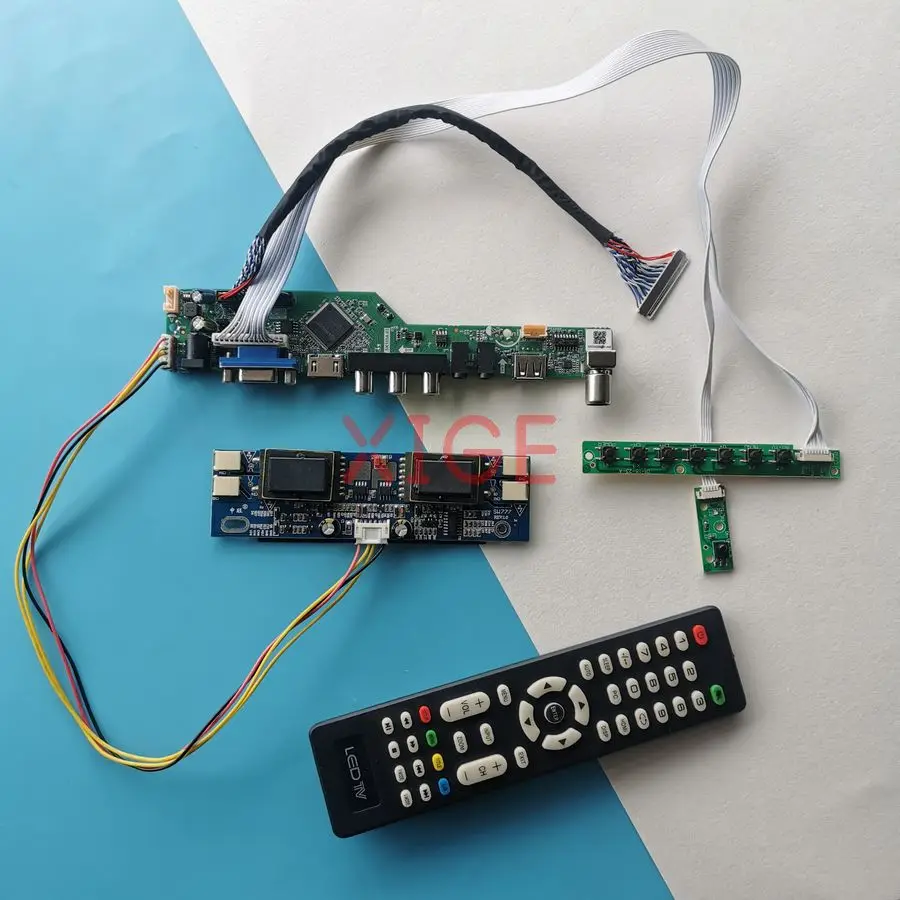 

Screen Controller Board Fit M170MNE1 HT170EX1 HT170E01 HSD170ME13 4-CCFL 1280*1024 1280x1024 USB+AV+VGA+HDMI 30 Pin LVDS Kit DIY