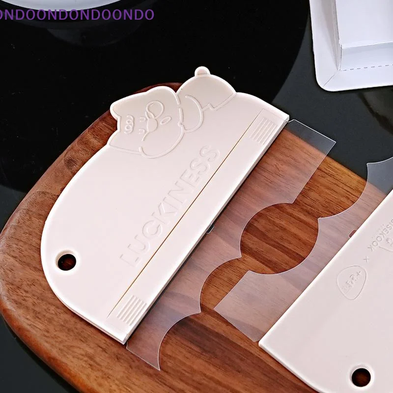 Soft Cream Scraper, Special Transparent Cake Smoother, Icing Decorating Tool, Household & Commercial Baking Supplies