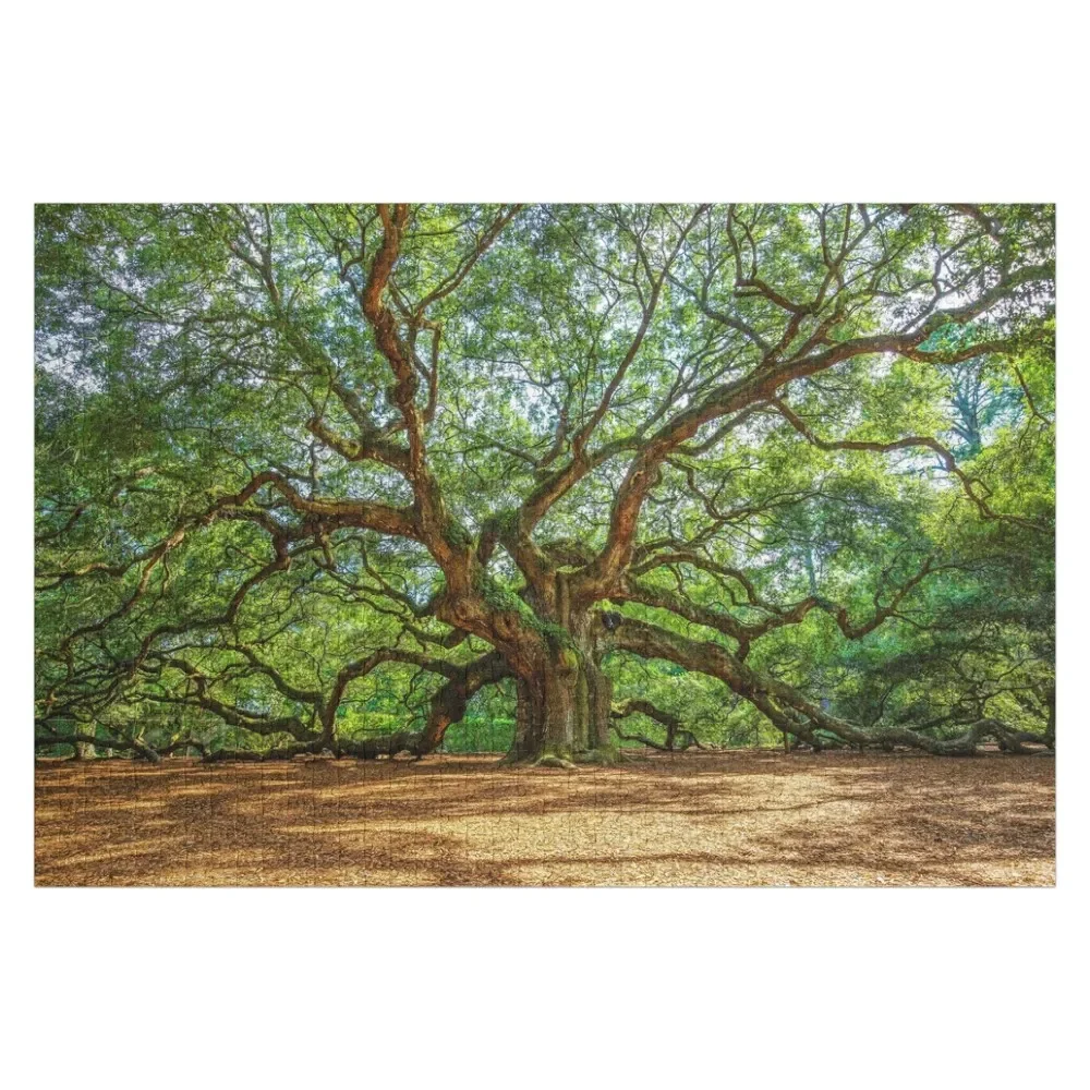 

Angel Oak - Ancient Tree on Johns Island South Carolina Jigsaw Puzzle Toddler Toys Personalised Jigsaw Wooden Boxes Puzzle