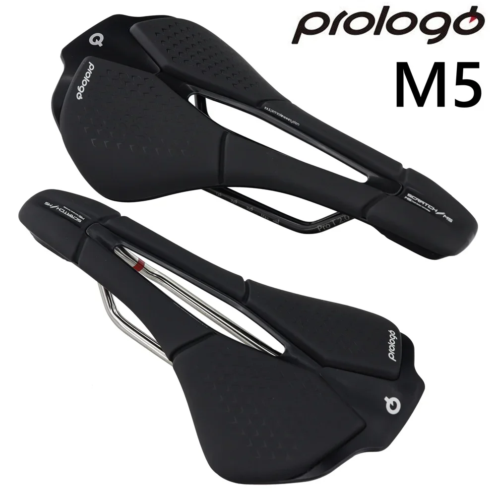 Prologo Scratch M5 Pas Pro T2.0 Road Bike MTB Saddle 250x140mm