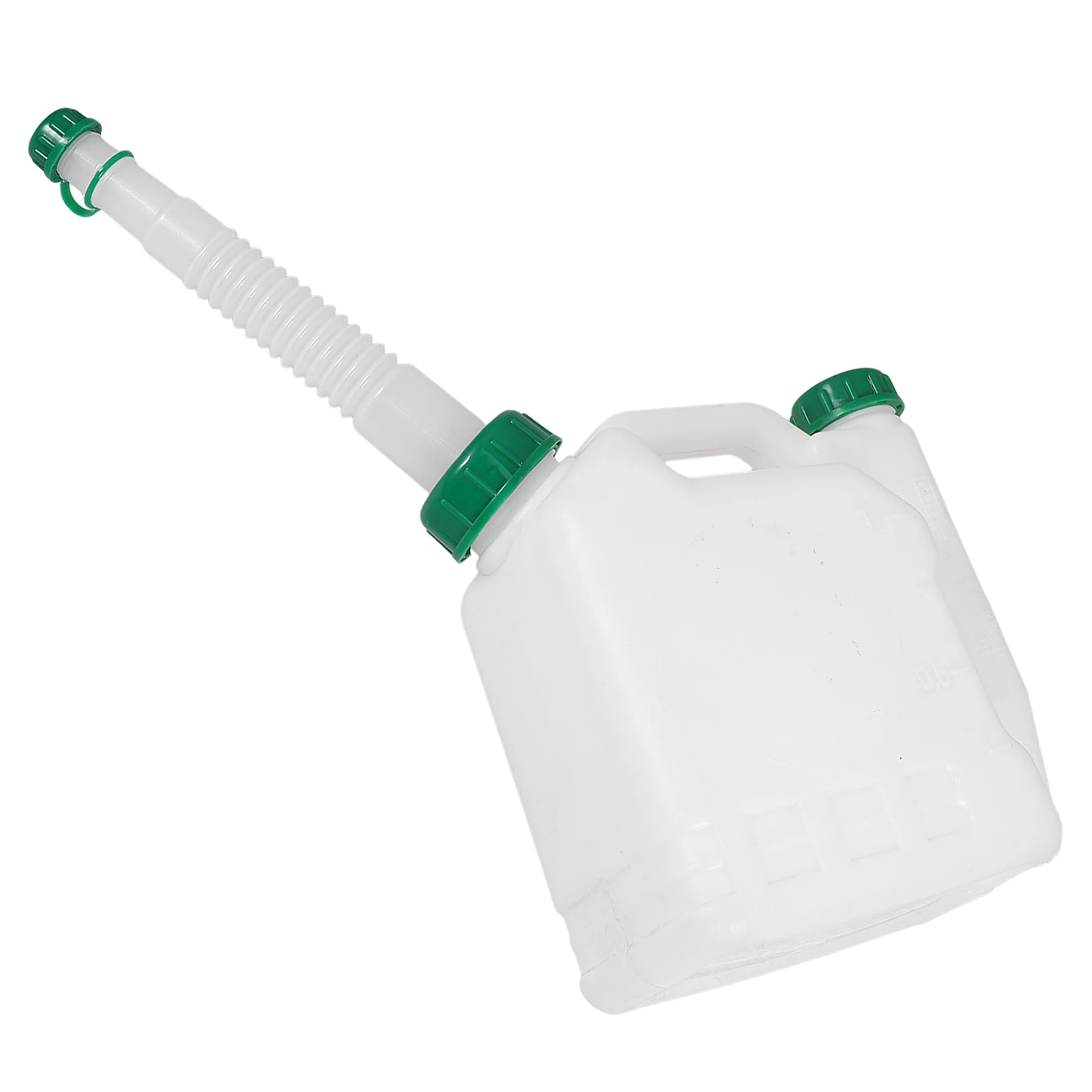 

Large Capacity Chainsaw Mixing Bottle White ABS Leakproof Portable for Two Stroke Engines Gas Measuring Container Oil