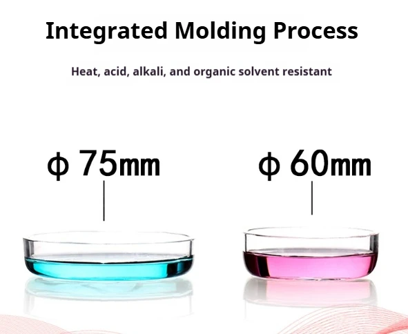 Quartz Petri Dish High Light Transmittance High Temperature & Corrosion Resistance Diameter 30mm-150mm Lab Equipment Customized