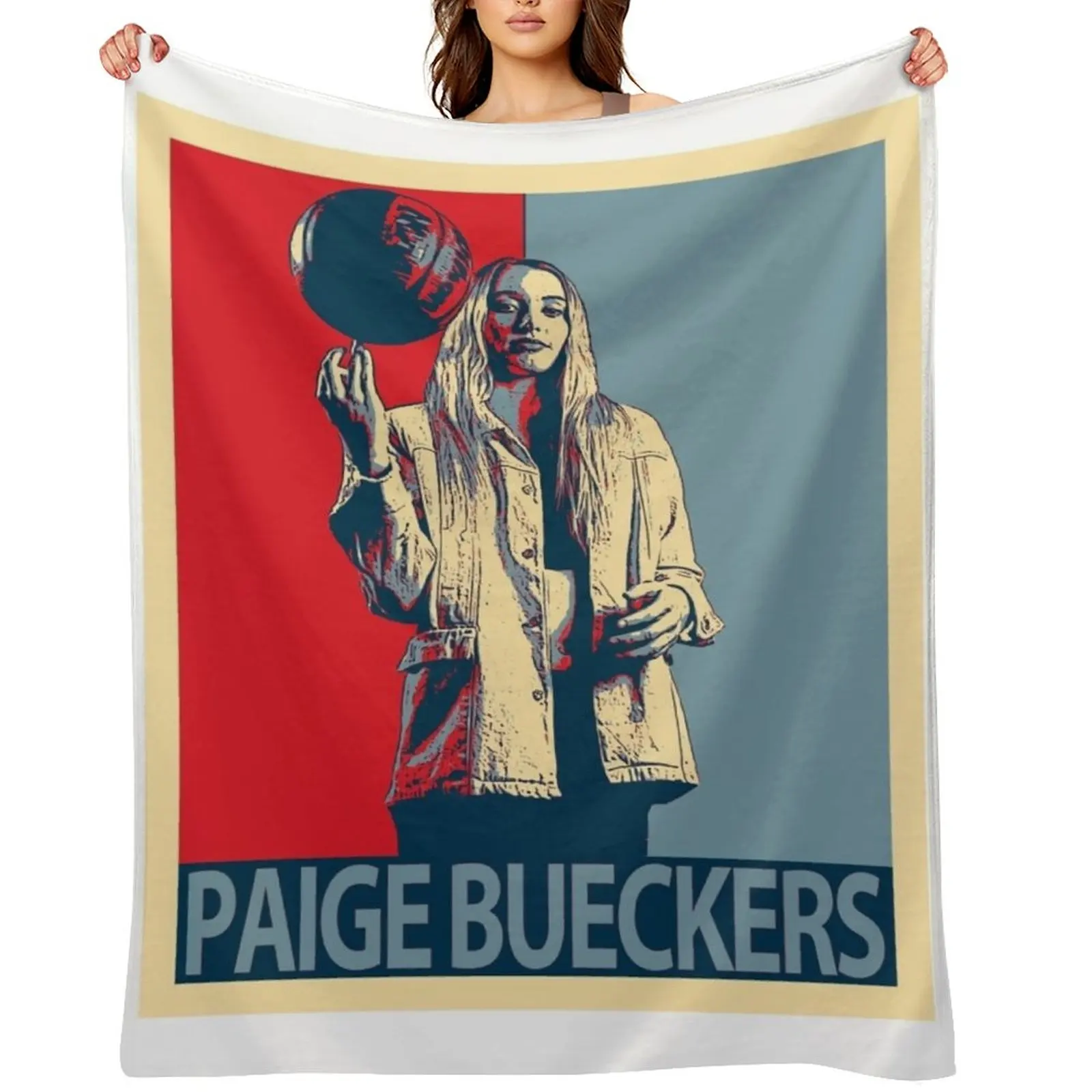 

Paige Bueckers Throw Blanket For Decorative Sofa Thermal Blankets For Baby blankets ands Blankets